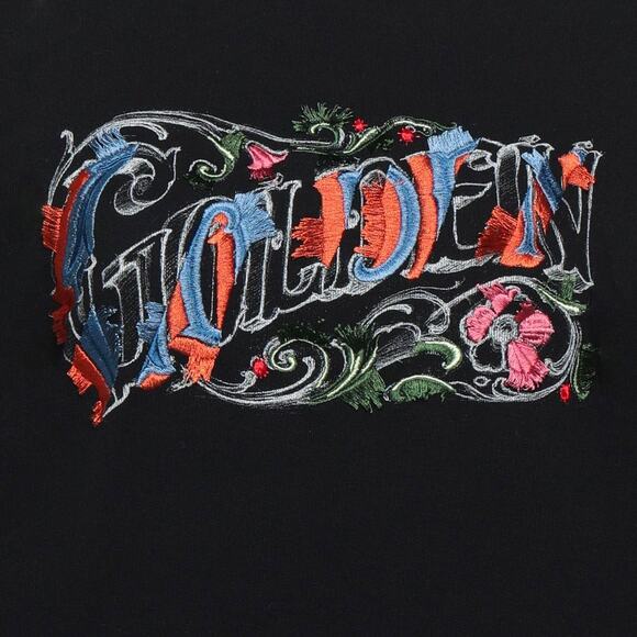 GOLDEN GOOSE Embroidered Logo Sweatshirt S - Picture 5 of 15